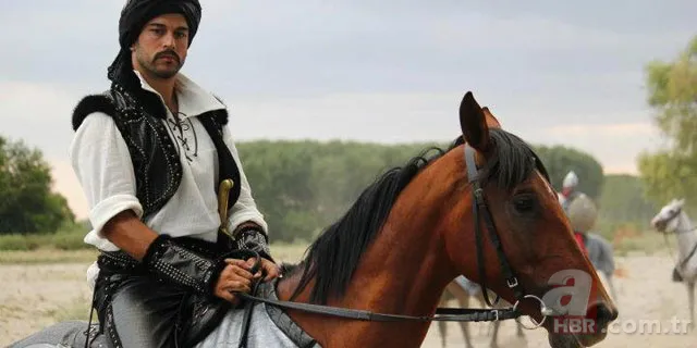 Diriliş Osman dizisinin yıldızı Burak Özçivit çalışmalara devam ediyor! İşte o fotoğraflar 7