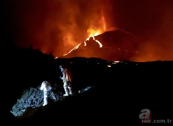 Evler, tarım alanları, okullar... Önüne geleni yok ediyor! La Palma’da lav fırtınası