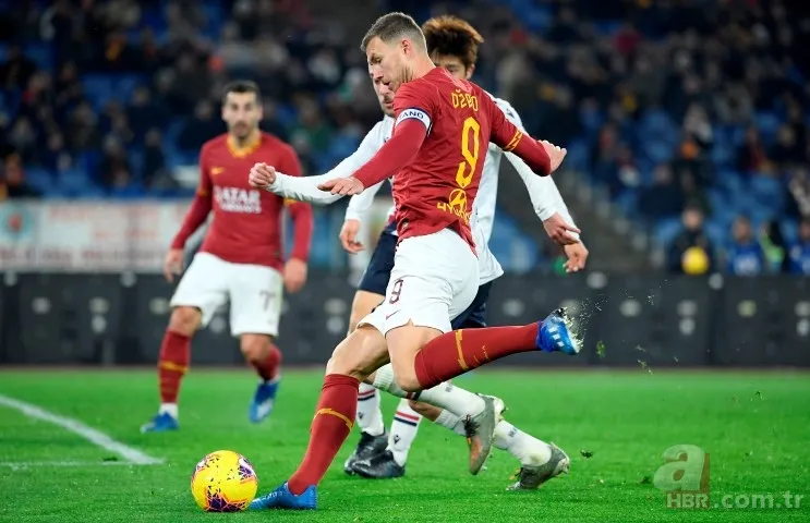 Roma'daki 5 gollü mücadelede Cengiz Ünder yıkıldı 11