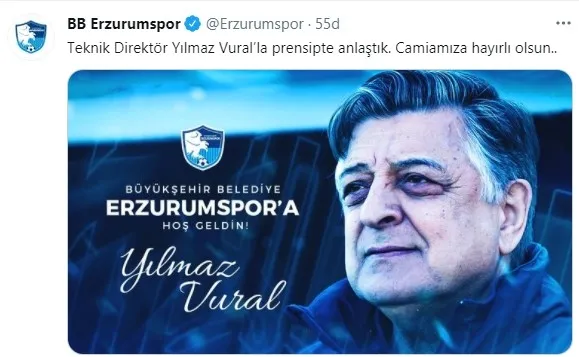 Yılmaz Vural yeniden Süper Lig’de! BB Erzurumspor ile anlaşma sağlandı