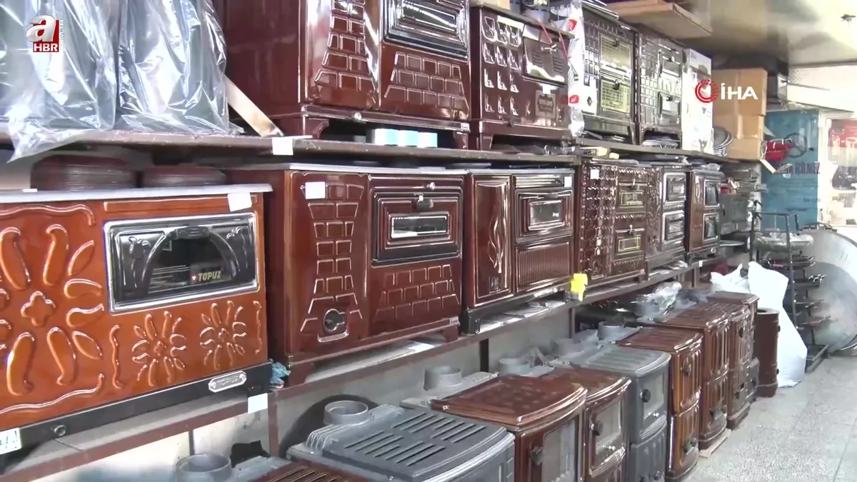 Havalar soğudu sobaya rağbet arttı