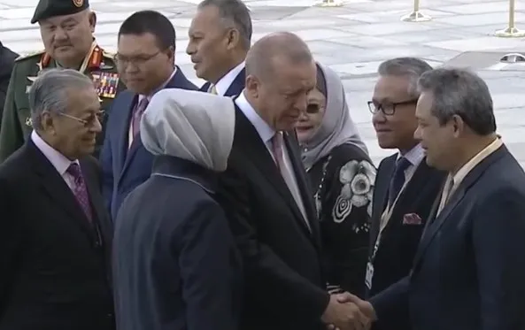 Ankara'ya önemli ziyaret! Başkan Erdoğan, Malezya Başbakanı'nı karşıladı - 3