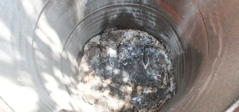 Pınar Gültekin katledildiği evin içi görüntülendi! Varilin çevresinde kül izleri hala duruyor