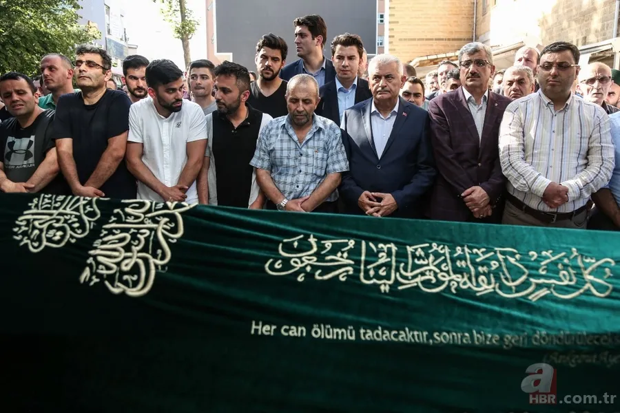 Binali Yıldırım cenaze törenine katıldı 4