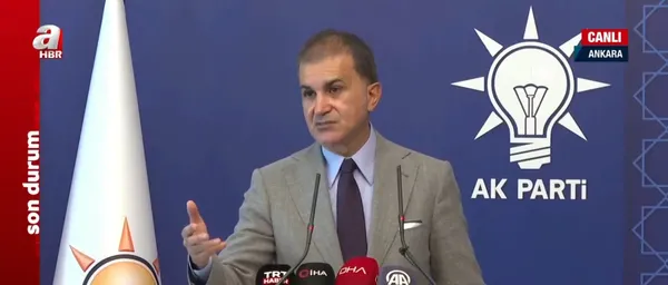 AK Parti Sözcüsü Ömer Çelik’ten MYK sonrası flaş açıklamalar | Dünyaya Afganistan mesajı