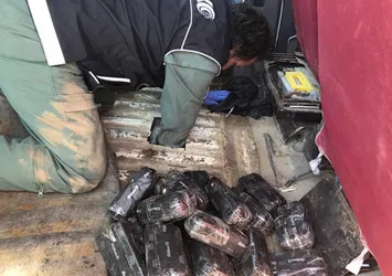 47 kilo eroin çıktı yakıt deposundan çıktı