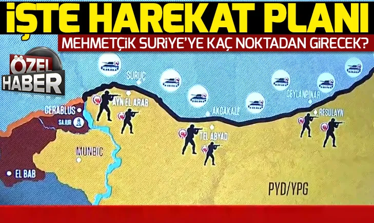Fıratın doğusuna yönelik harekat planı nasıl hazırlandı?