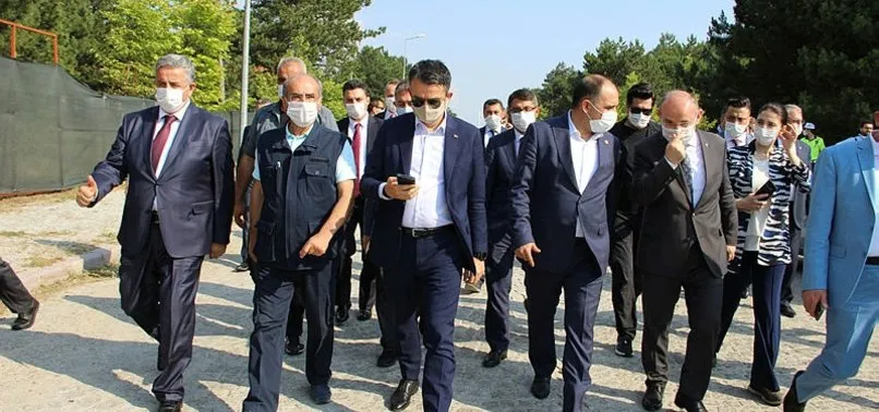 Tarım ve Orman Bakanı Bekir Pakdemirli yagının çıktığı Gelibolu'ya hareket etti