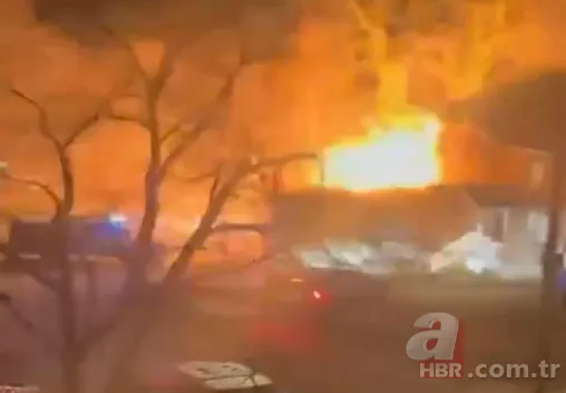 Evini kendisi de içindeyken böyle patlattı! Korkunç anlar saniye saniye kamerada 2