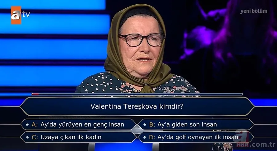 Milyoner'de TDK sorusu nefes kesti! Azize Teyze damga vurdu 13