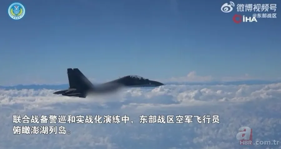 ABD'den sonra Çin de savaş jetlerini havalandırdı! Tayvan çevresinde kritik hareketlilik 9