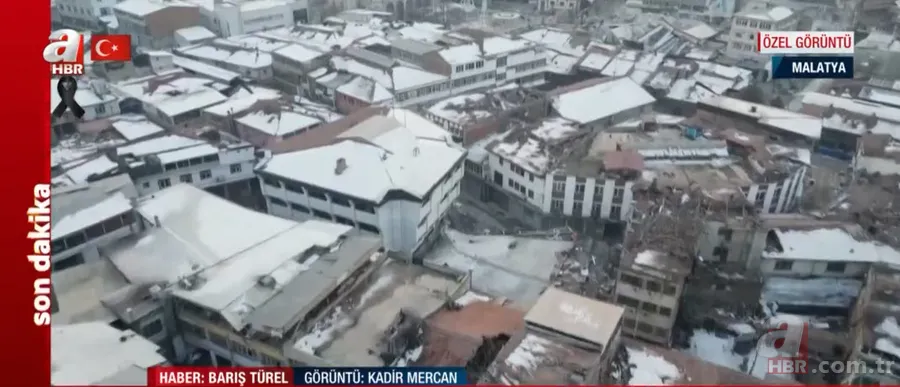 Görüntüler Malatya'dan... A Haber drone kamerası ile kayda alındı! İşte BÜYÜK YIKIM 19