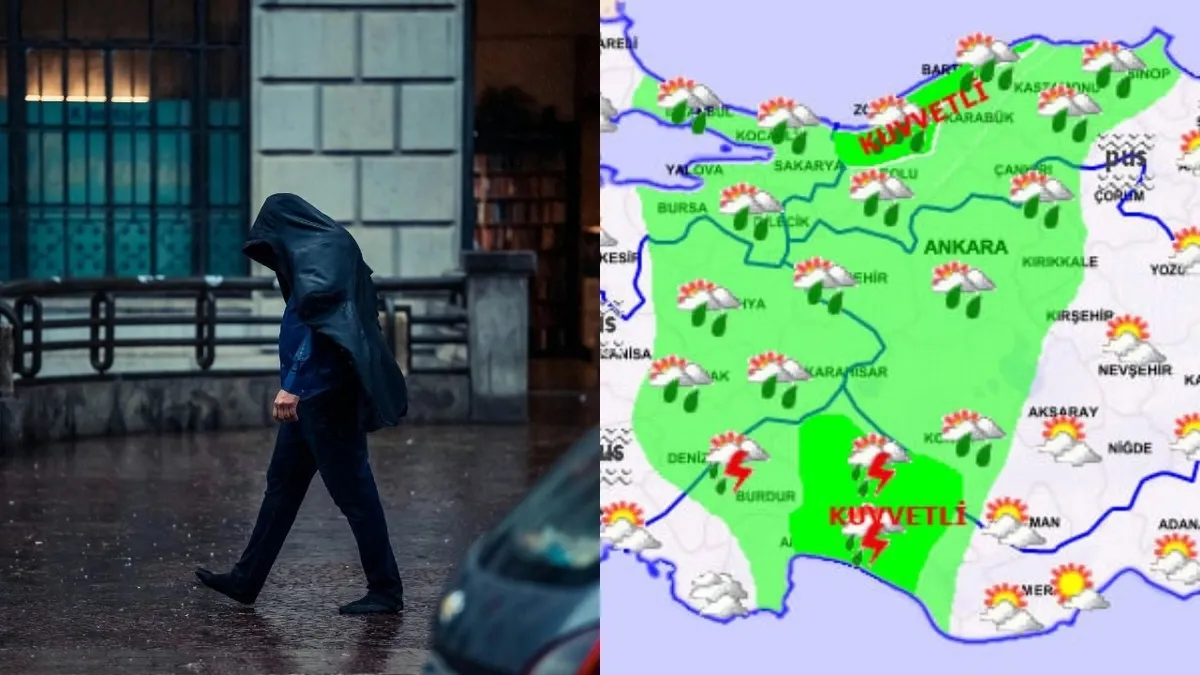 Meteoroloji’den sarı kodlu alarm: İstanbul, Antalya, İzmir... Sağanak ve kar haritada göründü