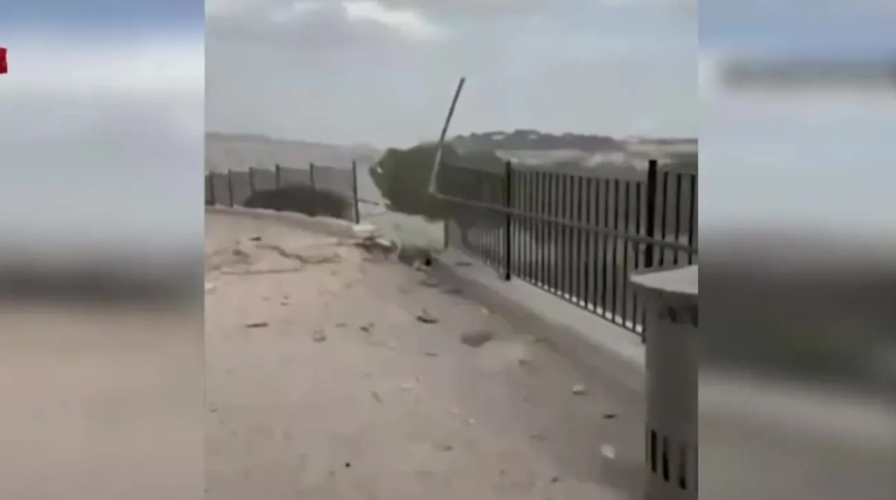 İran füzesi Ağlama Duvarı yanına düştü