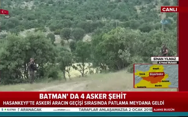 Batman'da hain tuzak! 4 asker şehit