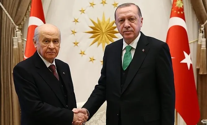 Beştepe’de önemli zirve! Başkan Erdoğan MHP lideri Bahçeli ile görüştü