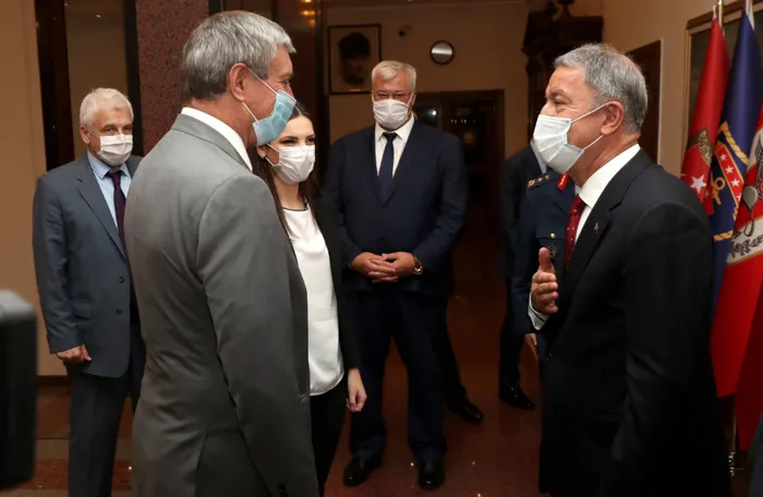 Milli Savunma Bakanı Hulusi Akar Ukrayna Başbakan Yardımcısı ile görüştü - 4