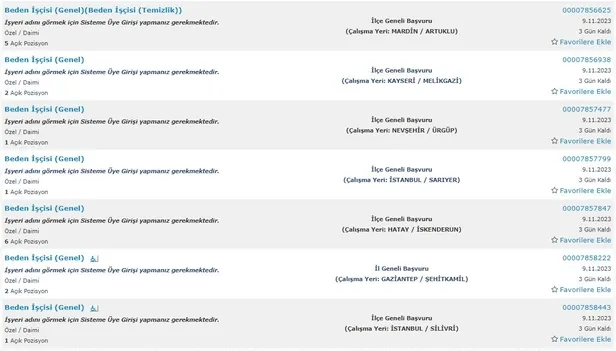 KPSS puan şartı aranmıyor! Türkiye geneli ilkokul mezunu 31 bin personel alımı başları! Başvuru şartları ve ekranı…