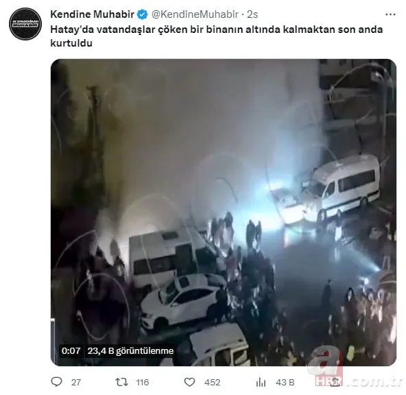 Deprem dezenformasyonları böyle yayılıyor! Hatay'daki depremi Diyarbakır'daki görüntülerle servis edip kaos ortamı oluşturdular 5