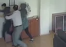 Okulda şok görüntüler! Müdür odasında öğrenciye saldırı