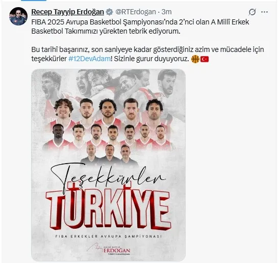 Türkiye sizinle gurur duyuyor! 12 Dev Adam Avrupa ikincisi oldu