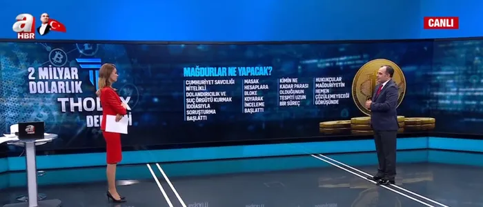 Kripto para dünyasını sarsan Thodex vurgunu! Kripto vurgunu nasıl yapıldı? A Haber canlı yayınında anlattı