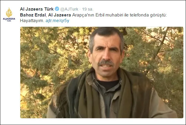 Al Jazeera ve CNN Türk'ten ‘Bahoz ölmedi’ yalanı! - 1