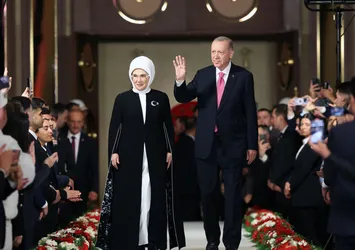 Başkan Erdoğan'dan törenin ardından ilk mesaj: Gayret bizden tevfik Allah'tan!