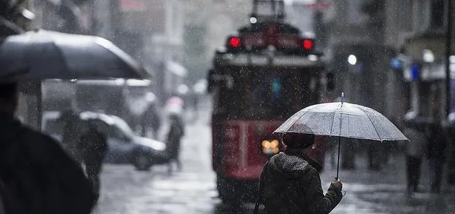 Meteoroloji Genel Müdürlüğü’nden çok sayıda ile sağanak yağış uyarısı! İstanbul Ankara İzmir hava durumu