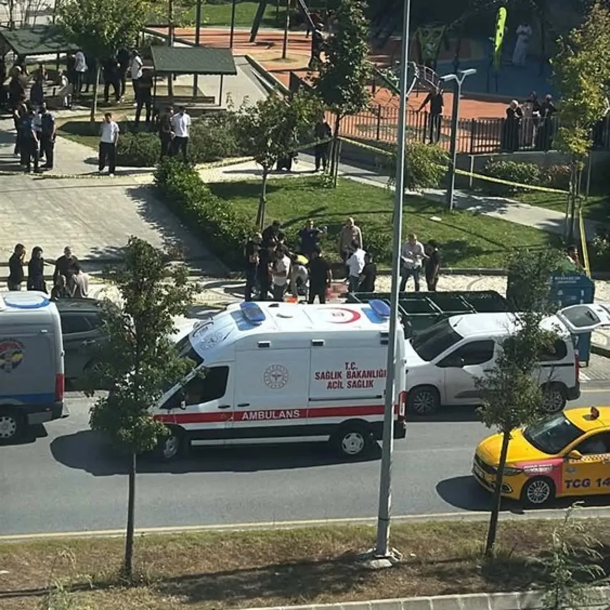Başakşehir'de silahlı saldırı! Yaralılar var