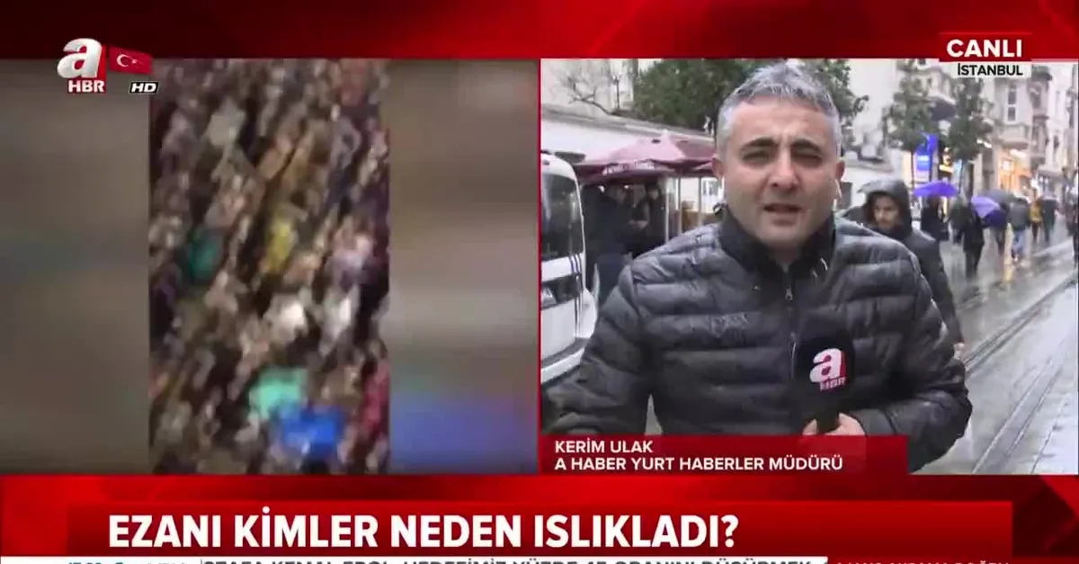 Taksim esnafı ezan saygısızlığını anlattı