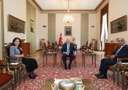TBMM Başkanı Kurtulmuş DEM Parti İmralı heyetini kabul etti: Ana gündem Terörsüz Türkiye