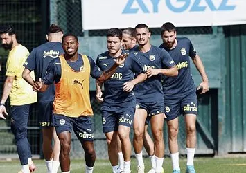 Fenerbahçe’de Lugano maçı hazırlıkları!