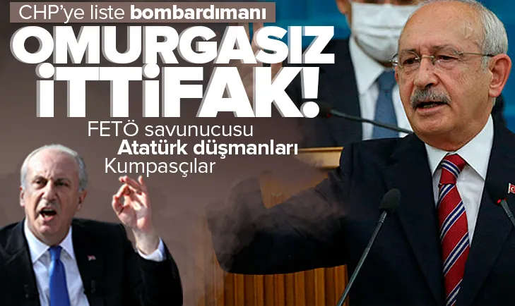 Muharrem İnce’den CHP’ye liste bombardımanı