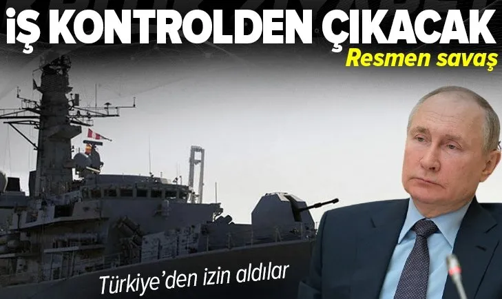 Türkiye’den izin aldılar! İngiltere Karadeniz'e savaş gemisi gönderiyor