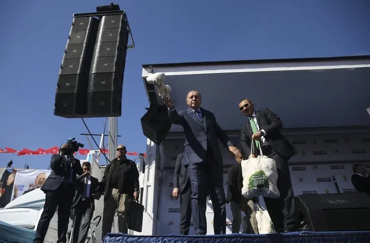 Başkan Erdoğan'a Şırnak'ta sevgi seli