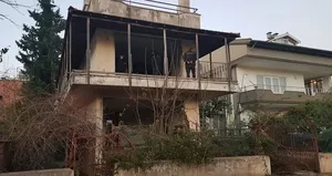 Metruk binada korkunç olay!