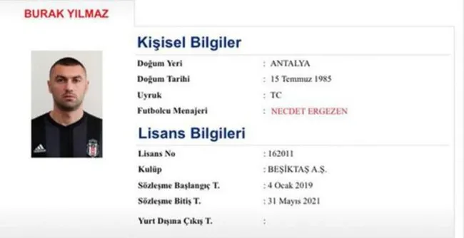 Beşiktaş Burak Yılmaz'ın sözleşmesini uzattı - 1