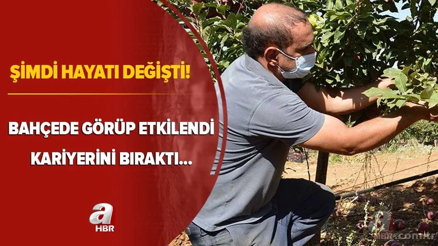 Bahçede görüp etkilendi kariyerini bıraktı! Şimdi hayatı değişti! 10 yılda... 1