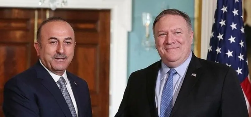 Dışişleri Bakanı Çavuşoğlu, ABD'li mevkidaşı Mike Pompeo ile görüştü