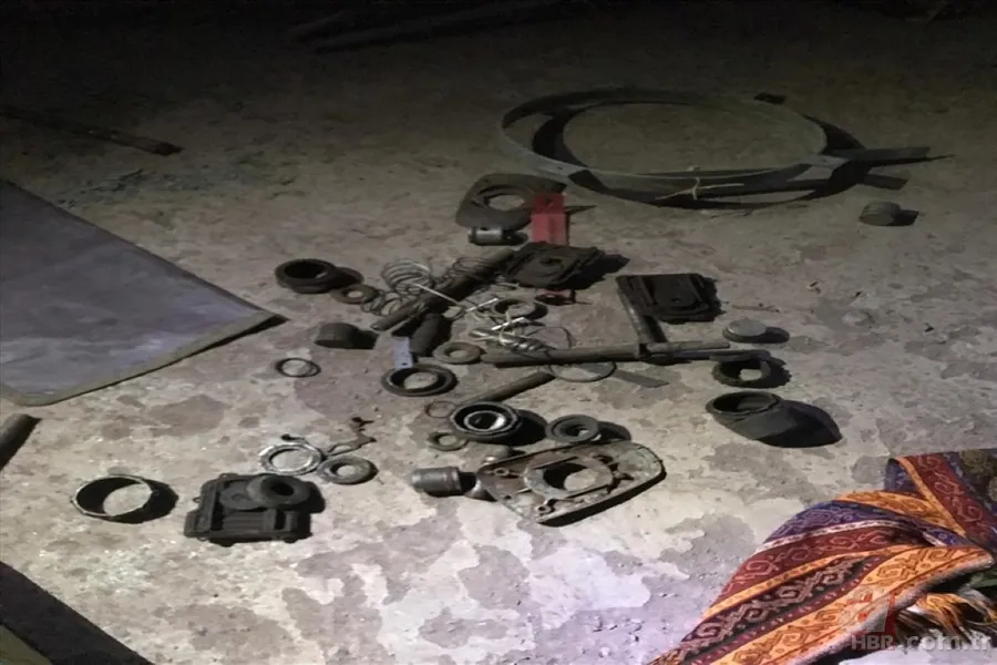 Pençe Harekâtı'nda çok sayıda yaşam malzemesi ve mühimmat ele geçirildi 22