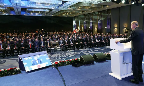 Son dakika: Başkan Erdoğan 2022 ihracat rekorunu açıkladı! İstanbul'a dev fuar müjdesi | Milli parayla 197 ülkeye ihracat - 1