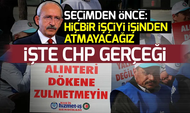 CHPli başkanların ilk icraatı işçi çıkarmak oldu!