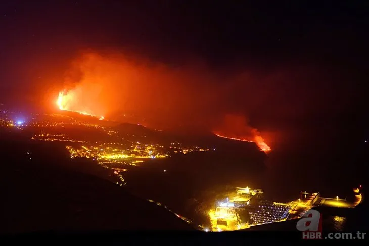 Lavlar okyanusa ulaştı! La Palma Adası felaket bölgesi ilan edildi