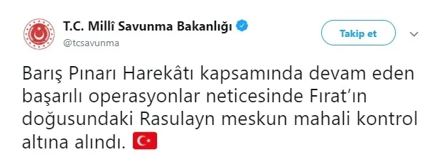 Suriye Milli Ordusu, Resulayn'a ulaştı, şehir merkezi kontrol altına alındı - 1