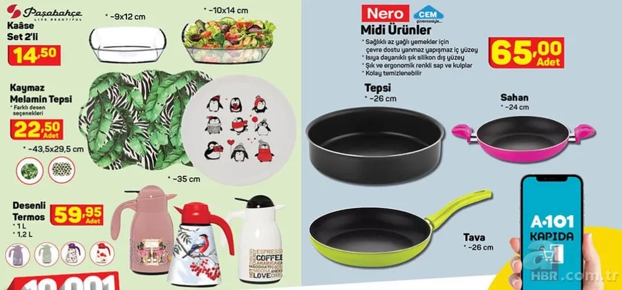 A101 27 Ocak 2022 kataloğu: A101'de bu hafta neler var? Teknoloji, elektronik, züccaciye, tekstil indirimleri... 17