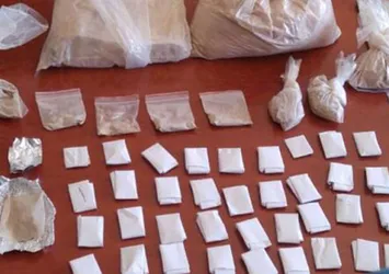Baklava imalathanesinde eroin yakalandı!