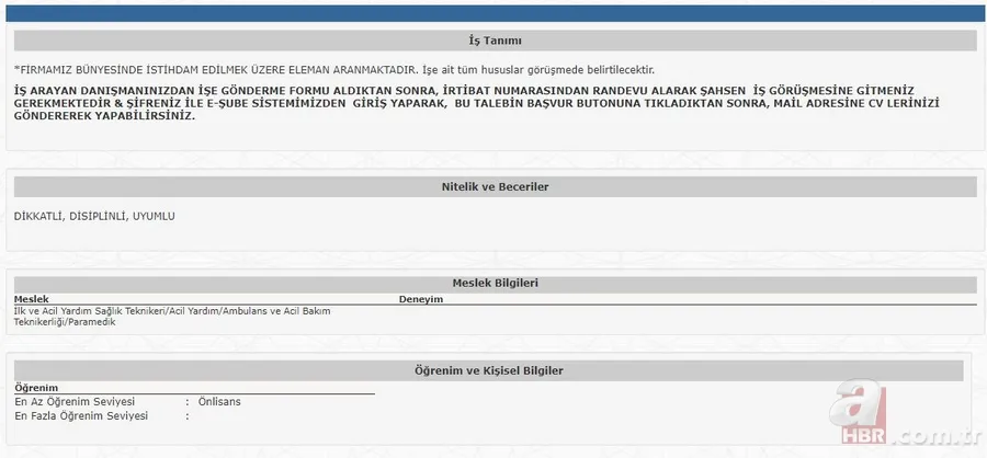İŞKUR hastaneleri açıkladı! 14 farklı ilde lise mezunu personel alımı başvuruları başladı! İşte alım yapacak kurumların listesi… 21