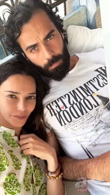 Ünlü oyuncu Hande Ataizi, oğlu Leon ile sevgilisinin içinde olduğu otomobil yandı! 5
