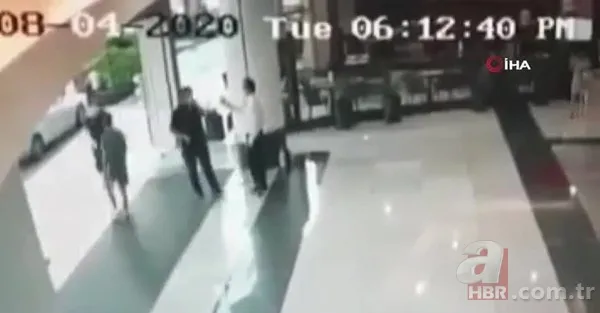 Lübnan Beyrut'taki patlamada şok dalgası gücü böyle görüntülendi! İşte patlama anında farklı yerlerde yaşananlar 14